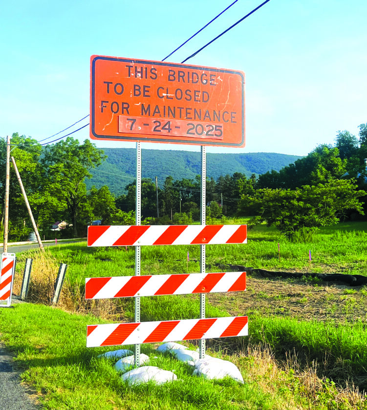 Bridge closure - The Sentinel